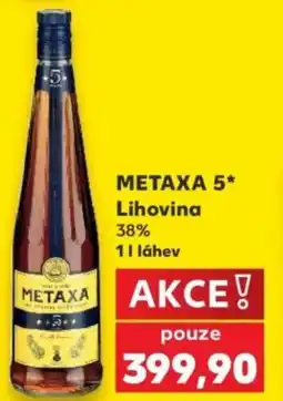 Kaufland METAXA 5* Lihovina 38% nabídka