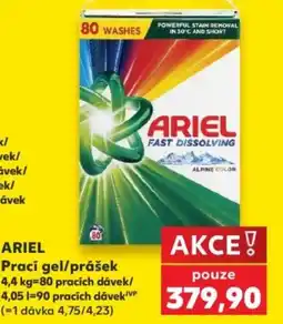 Kaufland ARIEL Prací gel/prášek nabídka
