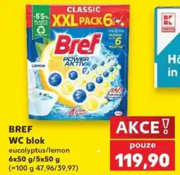 Kaufland BREF WC blok nabídka