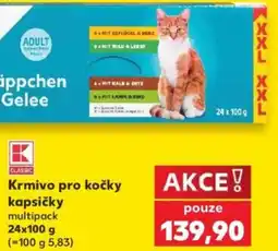 Kaufland Krmivo pro kočky kapsičky nabídka
