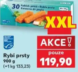 Kaufland Rybí prsty nabídka