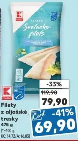 Kaufland Filety tresky z aljašské nabídka