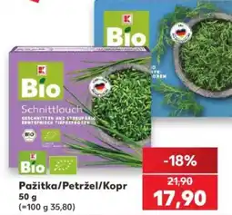 Kaufland Pažitka/Petržel/Kopr nabídka