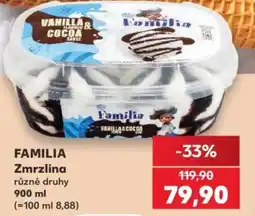 Kaufland FAMILIA Zmrzlina nabídka