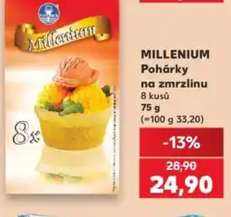 Kaufland MILLENIUM Pohárky na zmrzlinu nabídka