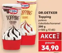 Kaufland DR.OETKER Topping nabídka