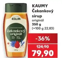 Kaufland KAUMY Čekankový sirup originál nabídka