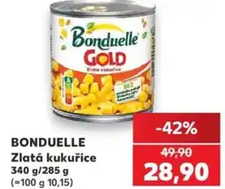 Kaufland BONDUELLE Zlatá kukuřice nabídka