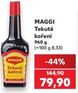 Kaufland MAGGI Tekuté koření nabídka