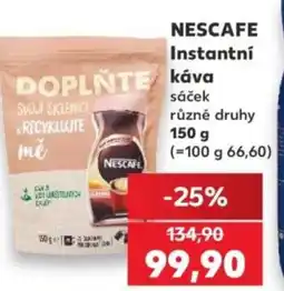 Kaufland NESCAFE Instantní Κάνα nabídka