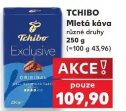 Kaufland TCHIBO Mletá káva nabídka
