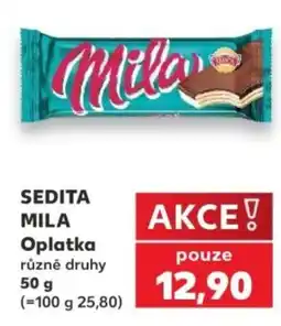 Kaufland SEDITA MILA Oplatka nabídka