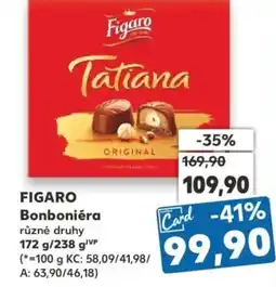 Kaufland FIGARO Bonboniéra nabídka