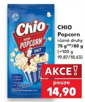 Kaufland CHIO Popcorn nabídka