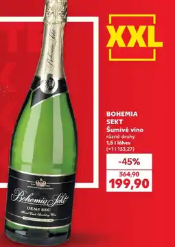 Kaufland BOHEMIA SEKT Šumivé víno nabídka