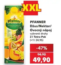 Kaufland PFANNER Džus/Nektar/ Ovocný nápoj nabídka