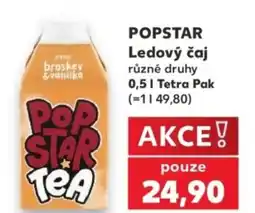 Kaufland POPSTAR Ledový čaj nabídka