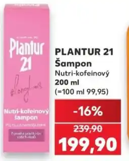 Kaufland PLANTUR 21 Šampon nabídka