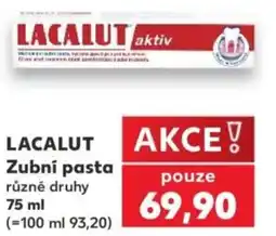 Kaufland LACALUT Zubní pasta nabídka