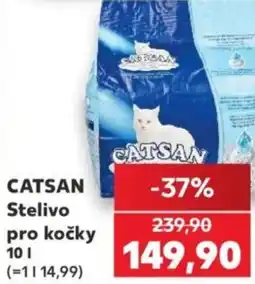 Kaufland CATSAN Stelivo pro kočky nabídka