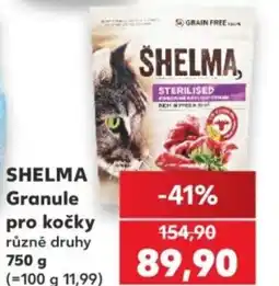 Kaufland SHELMA Granule pro kočky nabídka