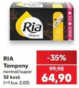 Kaufland RIA Tampony nabídka