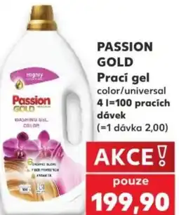 Kaufland PASSION GOLD Prací gel nabídka