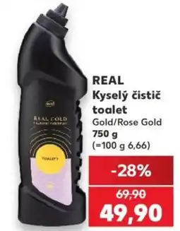 Kaufland REAL Kyselý čistič toalet nabídka