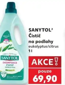 Kaufland SANYTOL Čistič na podlahy nabídka