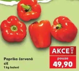Kaufland Paprika červená sit nabídka