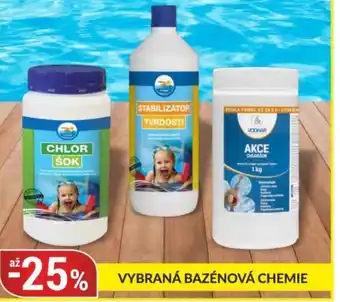 Vybraná bazénová chemie