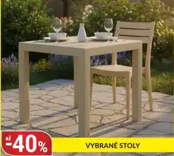 Baumax Vybrané stoly nabídka