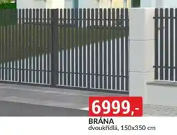 Baumax Brána dvoukřídlá nabídka