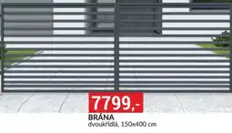 Baumax Brána dvoukřídlá nabídka
