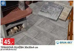 Baumax Terasová dlažba nabídka