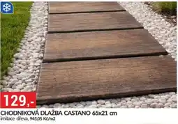Baumax Chodniková dlažba castano nabídka