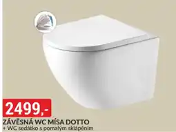 Baumax Závěsná wc mísa dotto nabídka