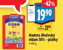 Albert Madeta Jihočeský eidam 30% - plátky nabídka