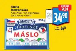 Albert Madeta Jihočeské máslo nabídka