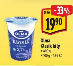 Albert Olma Klasik bílý nabídka