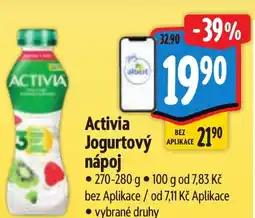 Albert Activia Jogurtový nápoj nabídka
