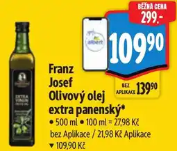 Albert Franz Josef Olivový olej extra panenský nabídka