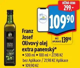 Albert Franz Josef Olivový olej extra panenský nabídka