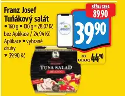 Albert Franz Josef Tuňákový salát nabídka