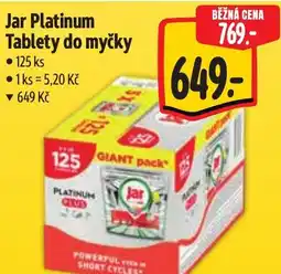 Albert Jar Platinum Tablety do myčky nabídka