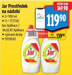 Albert Jar Prostředek na nádobí nabídka