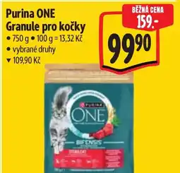 Albert Purina ONE Granule pro kočky nabídka