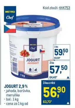 Makro JOGURT JAHODOVÝ nabídka