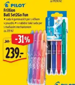 Albert Pilot FriXion Ball Set2Go Fun nabídka