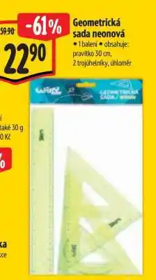 Albert Geometrická sada neonová nabídka